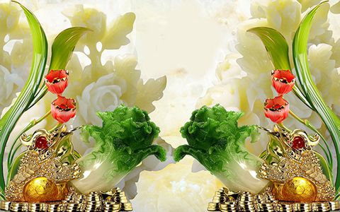 Tranh bình hoa TH 47 nhập khẩu Hàn Quốc