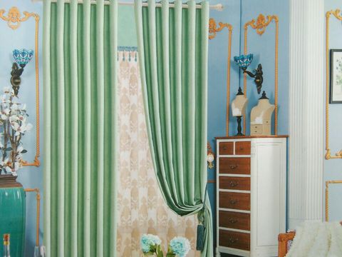 Rèm vải cao cấp 589-7 nhập khẩu Hàn